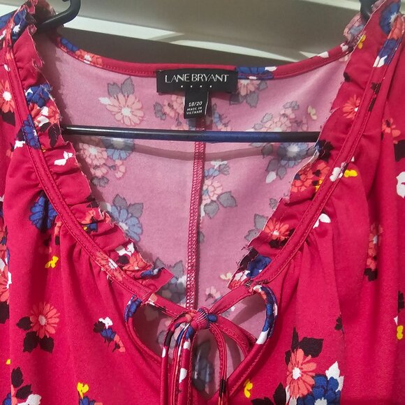 Lane Bryant Ruffled Collar Blouse - Picture 7 of 11